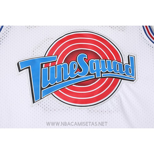 Camiseta Tune Squad M.coyote NO 13 Blanco